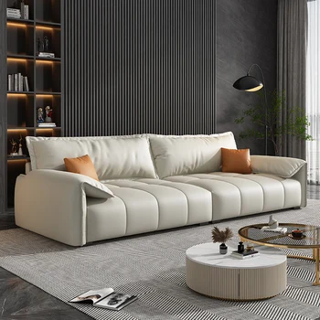 3-Местный диван в Скандинавском стиле, Поролоновая губка Xxl, Современный Дизайнерский Диван, Итальянский Банкетный Мягкий Диван, Мебель для дома Soggiorno