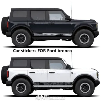 Для Ford Bronco wildtrak украшение кузова автомобиля наклейка модификация экстерьера пользовательские потери виниловые наклейки аксессуары