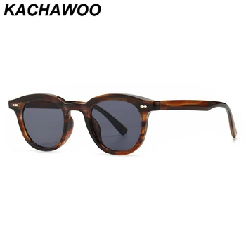 Kachawoo квадратные солнцезащитные очки ретро мужские маленькие солнцезащитные очки женские черные леопардовые унисекс летние украшения Европейский стиль лидер продаж