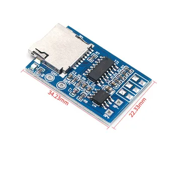 5ШТ GPD2846A TF карта MP3 декодер Плата усилителя модуль 2 Вт для Arduino