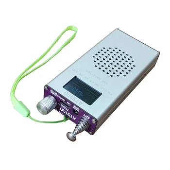 Новое Поступление Портативного многодиапазонного приемника ATS100 SI4732 FM RDS AM LW MW SW SSB DSP Радио с батареей
