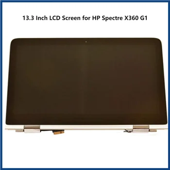 для HP Spectre X360 G1 13,3-дюймовый ЖК-экран QHD LCD сенсорный экран в сборе верхняя часть