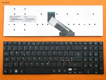 Итальянская Новая Сменная Клавиатура для Ноутбука Acer Aspire V3-7710 V3-7710G V3-772G E1-731 E1-731G E1-771 Черная БЕЗ рамки